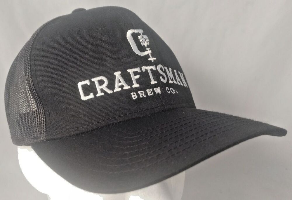 Colorado Craftsman Brew Co Adjustable Snapback Mesh Back Trucker Hat/Cap-NEW!